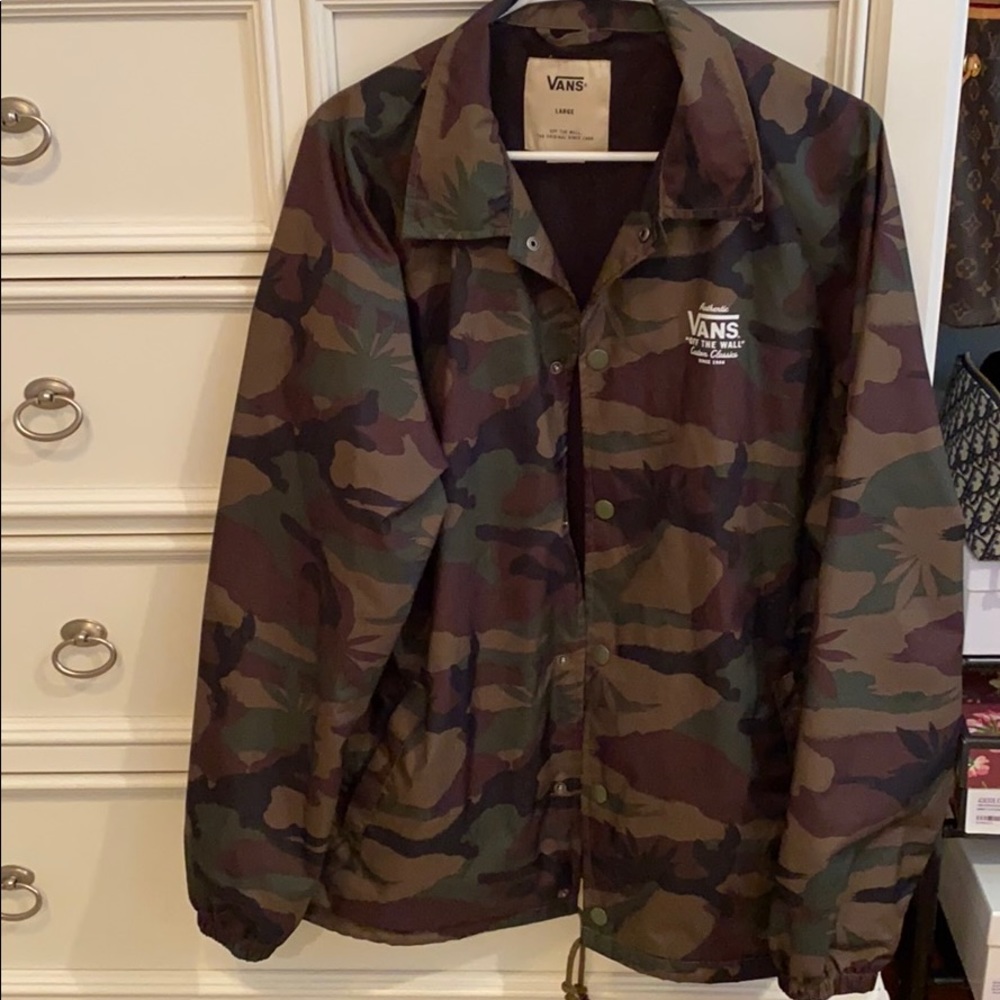 Men’s Vans camo jacket